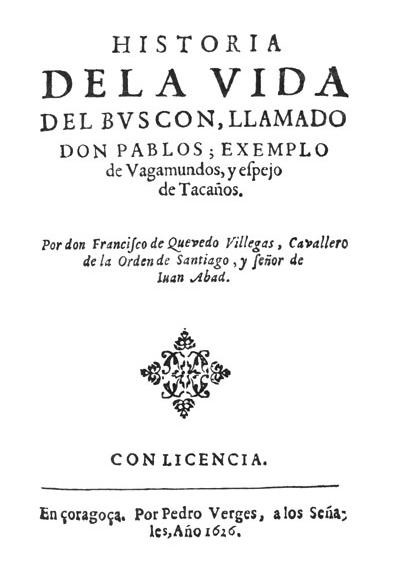Quevedo El Buscon 1626